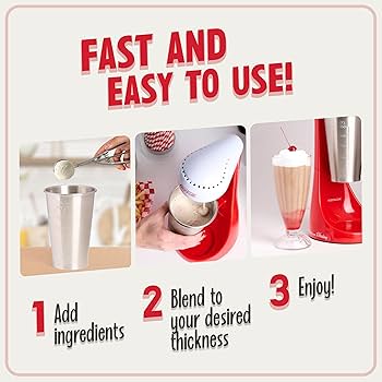 【即日発送】Nostalgiaコカコーラ ミルクシェイクメーカードリンクミキサー Coca-Cola® Limited Edition 2-Speed Milkshake Maker